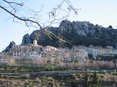 Le village médiéval de Sainte Agnès